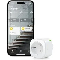 EVE Steckdose Eve Energy-Smarte Steckdose mit Verbrauchsmessung (Matter), unterstützt Matter