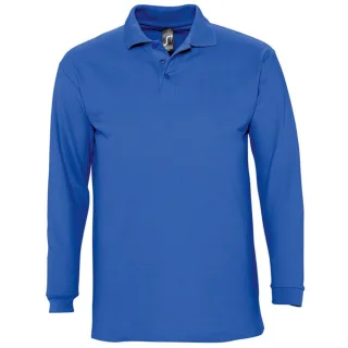 SOLS Winter II - Polo à manches longues - Homme (Bleu roi)