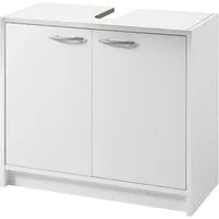 BASIC by Balculina Waschbeckenunterschrank Smash, Breite 63 cm (1-St) mit 2 Türen