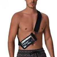 YEAZ Case zum Umhängen OCEAN SHOT Neopren-Gurt mit Handytasche, Neopren-Gurt mit Handytasche
