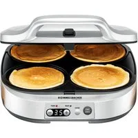 Rommelsbacher Waffeleisen PC 1800 Pancakemaker für süße oder würzige Pancakes, 1800 W