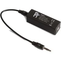FeinTech ATG00101 Audio Masse-Trennglied Mantelstrom-Filter Audio-Adapter 3,5-mm-Klinke zu 3,5-mm-Klinke