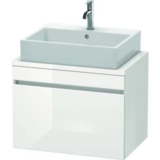 Duravit DuraStyle Waschtisch-Unterschrank DS530103535 70 x 47,8 cm, Eiche terra, für Konsole, 1 Auszug