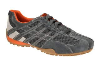 Geox U55MNA SNAKE ORIGINAL A Herren Sneakers grau grey atmungsaktiv wasserdicht