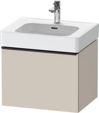Duravit D-Neo Waschtischunterbau wandhängend Taupe Matt 584x452x440 mm - DE42760BD910000 DE42760BD910000