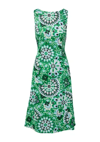 comma - Kleid grün - Gr. - 44