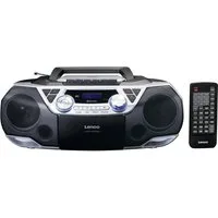 Lenco Lenco SCD-720SI Tragbarer CD-Player Silber tragbarer CD-Player