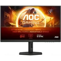 AOC Q27G4XF Gaming-LED-Monitor (2560 x 1440, 1 ms Reaktionszeit, 180 Hz, IPS Panel)