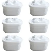 Trade-Shop Wasserfilter 6x für Bosch Tassimo TAS5542GB TAS6515GB TAS8520 TAS8520GB TAS6515 TAS, Zubehör für Wasserkrugfiltern Wasserfilter-Kannen / Kaffeemaschinen, TAS4503 TAS4504 Filterkartuschen / Wasser-Filter für sauberes Wasser