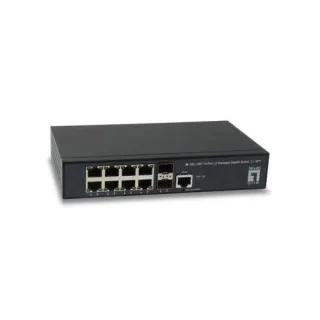 LevelOne GEL-1061 KILBY 10-Port-L2-Gigabit Switch