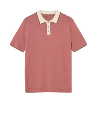 mos mosh gallery - MMGFrancesco Polo SS Knit rosedawn - Gr. - L
