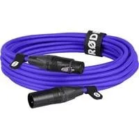 Premium XLR-Kabel XLR6M-PU purple lila, 6 Meter