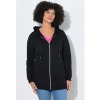 Angel of Style Sweatjacke Sweatjacke oversized Kapuze Zipper