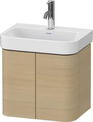 Duravit Happy D.2 Plus Waschtischunterbau wandhängend Mediterrane Eiche Matt 475x350x415 mm - HP4384 HP4384071710000