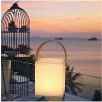 ZMH LED Tischleuchte Nachttischlampe Touch LED Dimmbar Kabellos mit USB Batteriebetrieben, LED fest integriert, Warmweiß