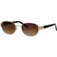 BRENDEL eyewear Sonnenbrille Modell 905066 Form Oval, Logoschriftzug auf Bügel, Metallfassung