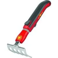 Kleinkremmer LJ-M /ZM 015, multi-star, Handrechen rot/gelb, 8cm, mit Kurzstiel ZM 015