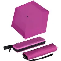 Knirps® Taschenregenschirm US.050 Ultra Light Slim Manual im stabilen Etui, extrem leicht und super kompakt