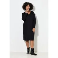 Angel of Style Midikleid Jerseykleid körpernahe A-Linie Langarm