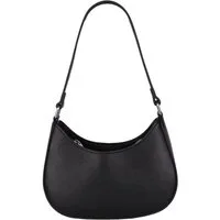 MIRROSI Umhängetasche Damen Schultertasche aus Echtleder, Made in Italy (ca.24x18x8cm), Crossbody aus Echtes Leder, zwei Riemen (kurz und lang)