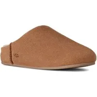 UGG W ELEA SLIP-ON Pantoffel Schlupfschuh, Hausschuh, Mule mit UGG-Logoprägung