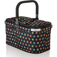 Genius Einkaufskorb Falko Premium Tragekorb Picknickkorb, Lunchkorb Shopping Bag 22 L für Ausflug Camping