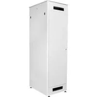 Netzwerkschrank Unique Serie - 600x800 mm (BxT), IT-Schrank hellgrau, 42 Höheneinheiten