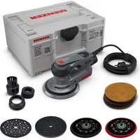 MENZER Exzenterschleifer ETS 150 2.5 inkl. systainer³, max. 10000 U/min, 2,5 mm Hub, für Feinschliff und zum Polieren, mit Transportkoffer