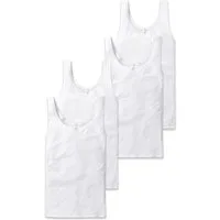 Schiesser Unterhemd Damen Unterhemd 4er Pack Baumwolle (Packung, 4er Pack)