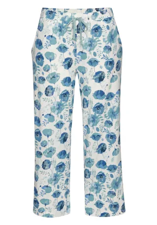 LASCANA - Vivance Dreams VD Cozy Nights Culotte flower aop - Gr. - 46