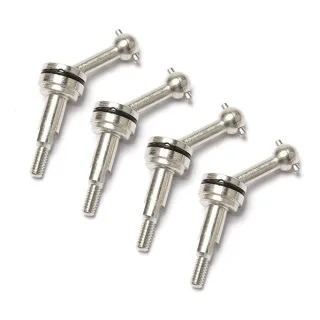 4PCS Wltoys 284131 284161 284010 K969 K979 K989 K999 P929 P939 RC 1/28 Metal Upgraded CVD Drive Shaft 25mm Car Vehicles