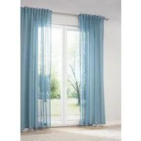 LYSEL® Vorhang Zugbandschal Blackie (1 St), transparent, HxB 245x135cm