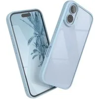 EAZY CASE Handyhülle Bumper Case für Apple iPhone 17 6,3 Zoll, Schutzhülle mit Kameraschutz kratzfest Back Cover Displayschutz Grün