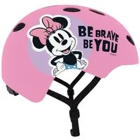 Disney Minnie Mouse Kinderfahrradhelm Kinderhelm – Leichter Helm für Radfahren, Skaten und mehr (52-56 cm)