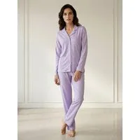 zeitlos Pyjama Pyjama Set Langarm - Schmetterling