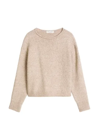 Marc OPolo Casual - Pullover loose Light Brown - Gr. - M