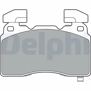 Delphi Bremsbel?ge vorne Chevrolet Camaro Corvette Opel Insignia