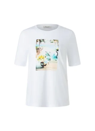 MAERZ Muenchen - T-Shirt Rundhals 1/2 Arm light aqua