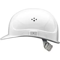 GUARD 5 Schutzhelm Arbeitshelm - BAU-Helm mit 6-Punkt-Gurtband - (Art.22-80BR), Größeneinstellung von 51 - 64 cm