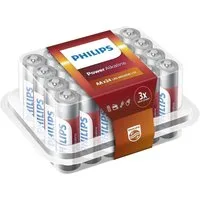 Philips Power Alkaline - AA LR6 Mignon 1.5V Batterie, (24 St), 24er Pack