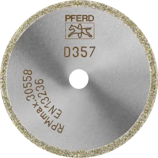 PFERD TOOLS Diamant-Trennscheibe D1A1R durchgängiger Belag für GFK/CFK - 68405164