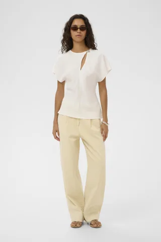 Kurzarm-Bluse SLCevilla Kurzarm-Bluse Feminine Form