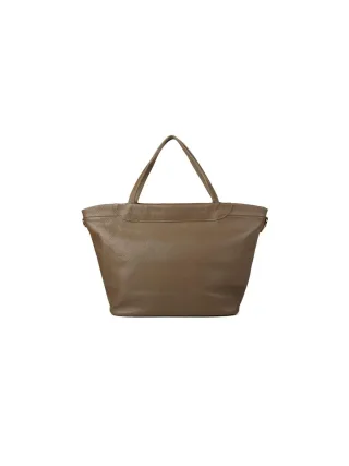 Giulia Monti Schultertasche Taupe
