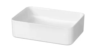 Neuesbad Serie 300 Keramik Aufsatzwaschtisch, B:495, T:345, H:135mm, weiss 1K114-0011