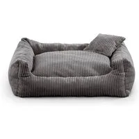 FAVRE Tierbett Soft Stripe Hundebett, Katzenbett, Farb- und Größenwahl, 100&% Polyester