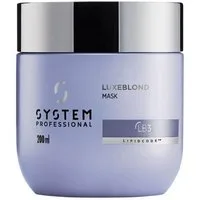 System Professional Haarkur System Professional LB3 LuxeBlond Anti-Gelbstich Haarmaske 200 ml, 1-tlg., Professionelle Salon Pflege
