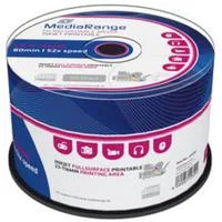 CD-R 700 MB, CD-Rohlinge 52fach, 50 Stück, bedruckbar