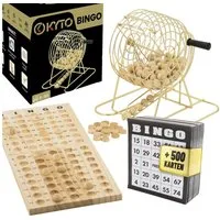 Kyto Spiel Kyto Bingospiel Deluxe Gold + 500 Bingokarten