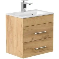 Magnolia Home Waschtisch Badmöbel Mars 500 SlimLine SoftClose eiche gold