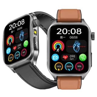 E810 1.952-inch AMOLED ECG 650nm Laser Semiconductor Conditioning Micro Physical Examination bluetooth Call Heart Rate B